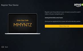 Image result for TV Amazon Prime Code Enter