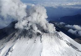 Image result for Streets with Volcano Mexico