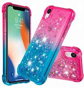 Image result for Floating Glitter iPhone X Cases