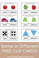 Image result for Similar but Not the Same Flashcard