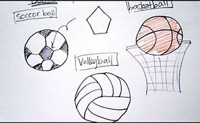 Image result for Cool Easy Sports Drawings
