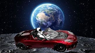 Image result for Car in Space