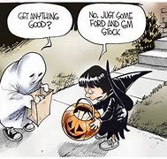 Image result for Trick or Treat Funny