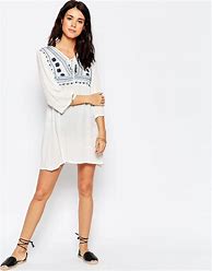 Image result for Embroidered Beach Tunic