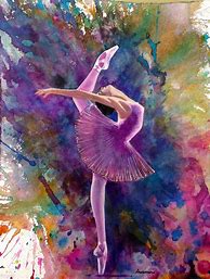 Image result for Blue Ballerinas Art