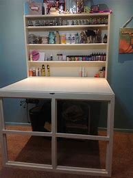 Image result for Wall Mounted Craft Table