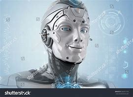 Image result for Futuristic Robot Male Face