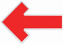 Image result for Red Left Arrow Sign