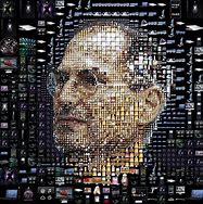 Image result for Geometric Face Art Steve Jobs