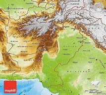 Image result for Pakistan Physical Map