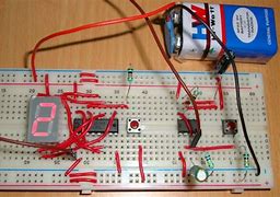 Image result for 7-Segment Display Counter Circuit