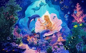 Image result for Anime Little Mermaid Wallpaper