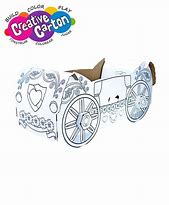 Image result for Cardboard Princess Carriage