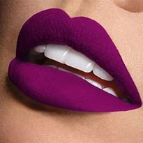 Image result for Purple Lips Makeup
