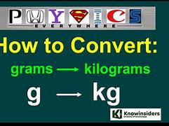 Image result for Grams to Kg Conversion Chart