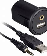 Image result for USB to Aux Cable