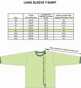 Image result for Adult Shirt Size Chart