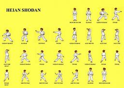 Image result for Karate Kata Heian Shodan