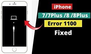 Image result for iPhone 6 Error Code 1100