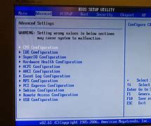 Image result for Bios Advanced Settings