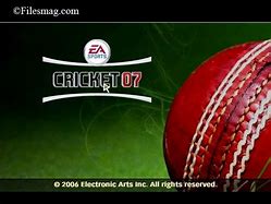 Image result for Cricket 07 Game