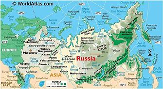 Image result for Russia Land Map