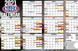 Image result for NHRA Printable Schedule