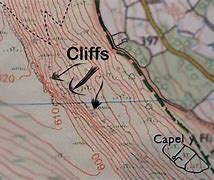 Image result for Terrain Features On Map