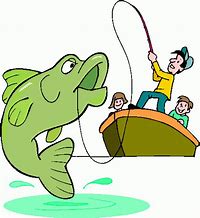 Image result for Clip Art Bald Man Fishing