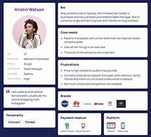 Image result for Persona Profiles in UK Templates