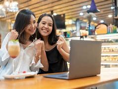 Image result for Friends Buying Laptop