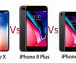 Image result for iPhone 8 vs iPhone 8 Plus Comparison