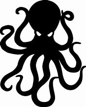 Image result for Octopus Silhouette Vector