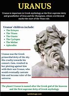 Image result for Uranus Greek God Mythology