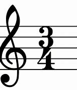 Image result for 3/4 Time Signature