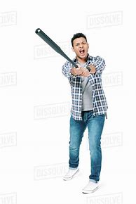 Image result for Man with Bat