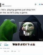 Image result for Kermit Excuse Me in French Meme