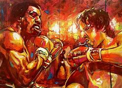 Image result for Rocky Fights Apollo Creed