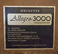 Image result for Zenith Allegro 3000