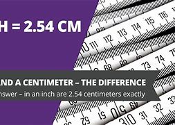 Image result for How Many Centimeters Are in an Inch