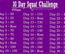 Image result for 30-Day Squat Crunch Sit Up Challenge