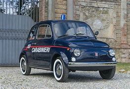 Image result for Fiat 500 Police Car