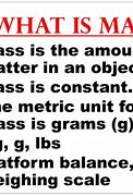 Image result for Definition of Mass