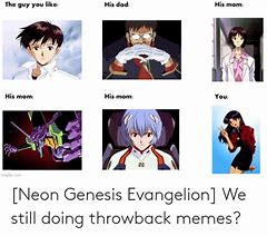 Image result for Neon Genesis Evangelion Desync Meme