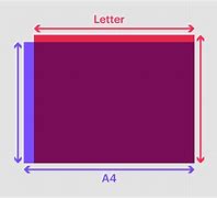 Image result for Letter Paper Size