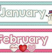 Image result for Month Headings Clip Art