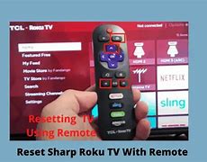 Image result for Sharp Roku TV Reset