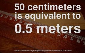 Image result for 50 Cm in M