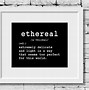 Image result for Ethereal Word Art Printable