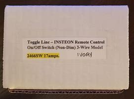 Image result for INSTEON Toggle Switch